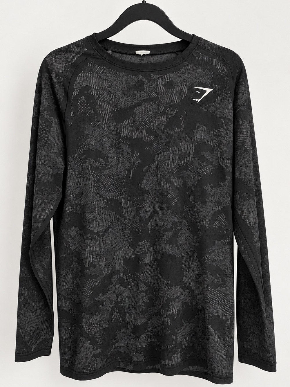 Gymshark Black Long Sleeve Athletic Tee